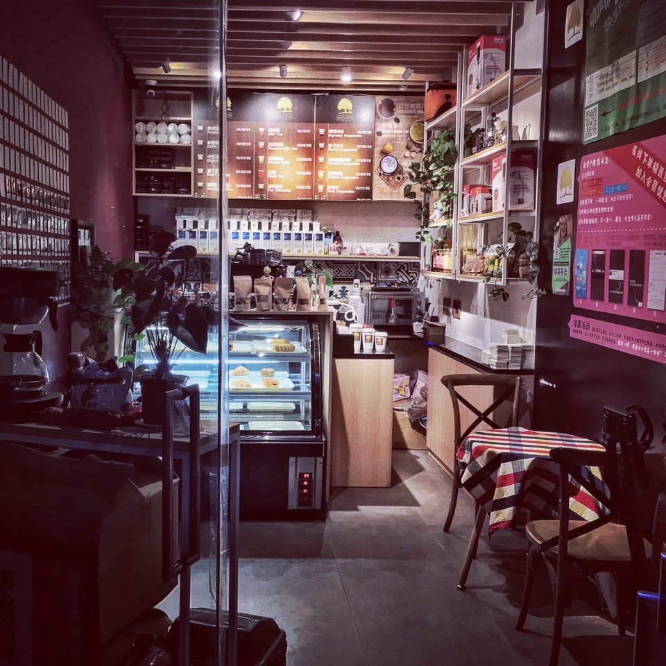 社区微型咖啡店